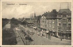 Düsseldorf - Konigsallee Germany Postcard Postcard