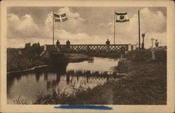 International Bridge - Germany/Switzerland Postcard