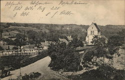 Town View Postcard