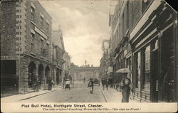 Pied Bull Hotel Rochester, England Kent Postcard Postcard
