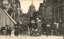 London - Fleet Street Postcard