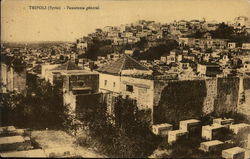 General View of City Tripoli, Lebanon Middle East Postcard Postcard