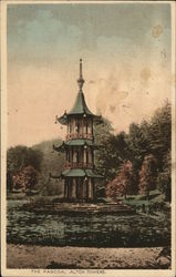 The Pagoda, Alton Towers Postcard