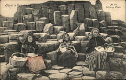 Giant's Causeway - Wishing Chair Bushmills, Northern Ireland Postcard Postcard