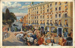 Grand Hotel Luna Venice, Italy Postcard Postcard