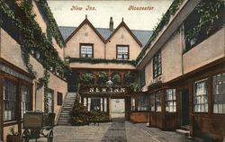 New Inn Gloucester, England Gloucestershire Postcard Postcard