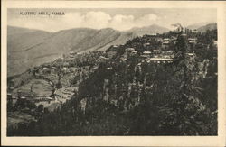 Kaithu Hill Simla, India Postcard Postcard
