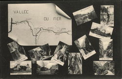 Greetings from Vallee du Fier Postcard