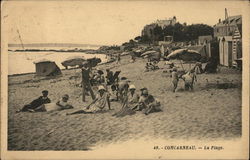 La Plage Postcard