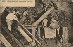 Cook's Kitchen Mine (1950 Feet Deep), Cornwall Postcard