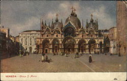 Chiesa S. Marco Venice, Italy Postcard Postcard