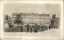 North British Station Hotel, Glasgow Scotland Postcard Postcard