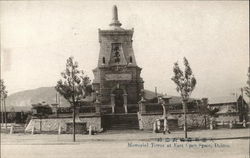 Memorial Tower at East Opern Space Dalian, China Postcard Postcard