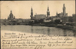 Dresden-Alist - Bilds v. d. Marienkirche Germany Postcard Postcard
