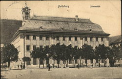 Heidelberg University Germany Postcard Postcard