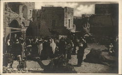 Bethlehem, Market Place Postcard