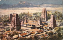Temple at Trivalur Madras, India Postcard Postcard