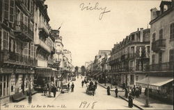 La Rue de Paris Postcard