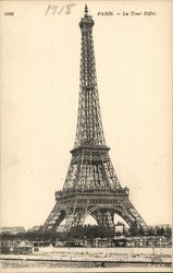 La Tour Eiffel Postcard