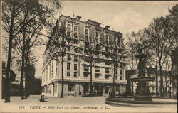 Vichy - Hotel Rulh Postcard