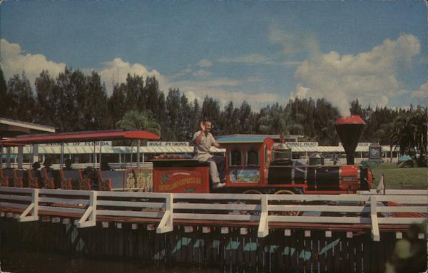 Gatorland Zoo - Railroad Iron Horse Orlando Florida