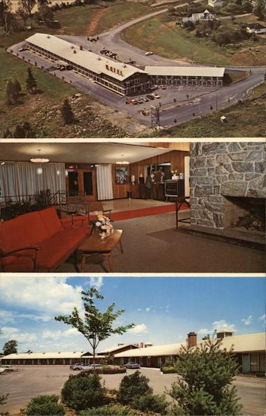 Eden Rock Motor Hotel Fredericton NB Canada New Brunswick
