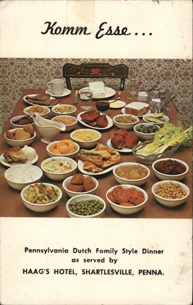 Haag's Hotel & Restaurant Shartlesville Pennsylvania