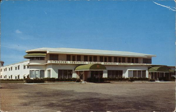 Sea Garden Hotel Pompano Beach Fl Postcard