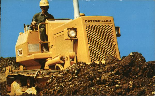 Caterpillar D3 Track-Type Tractor Modern (1970's to Present)