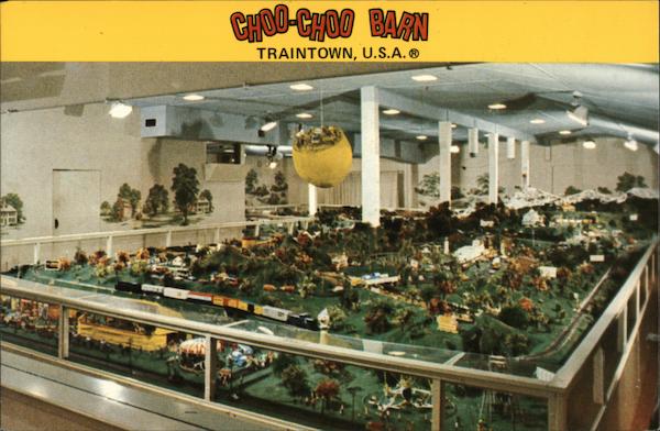 Choo Choo Barn Strasburg Pa Postcard