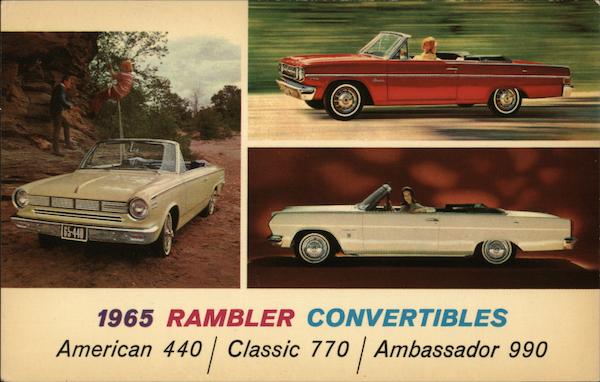 1965 Rambler Convertibles Cars
