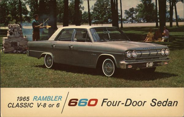 1965 Rambler Classic V-8 or 6 - 660 Four-Door Sedan