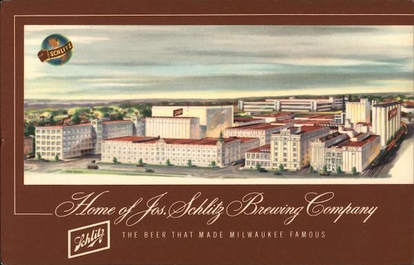 Joseph Schlitz Brewing Company Milwaukee Wisconsin