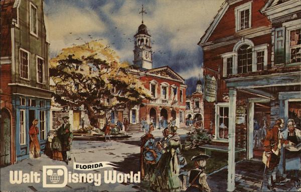 Historic Liberty Square - Walt Disney World Orlando Florida