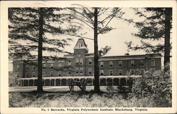 No. 1 Barracks, Virginia Polytechnic Institute Blacksburg