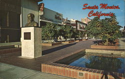 Santa Monica Mall California Postcard Postcard Postcard