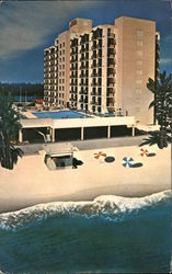 Oceanfront Motel Postcard