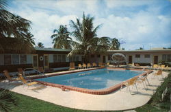 Town Cabana Postcard