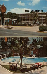 Downtown Cabana - Motor Hotel Bradenton, FL Postcard Postcard Postcard