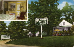 Park Pleasant Motor Court Postcard