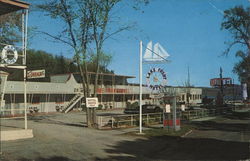 Lake Front Motel Postcard