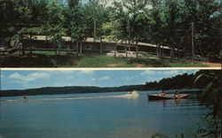 Town and Country Resort Postcard