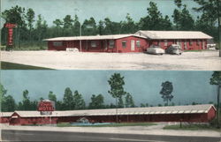 Royce Motel and Restaurant Postcard