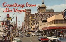 Fremont Street Postcard