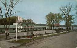 Lake Front Motel Postcard