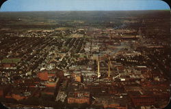 Aerial View of Kodak Park Works Rochester, NY Postcard Postcard Postcard