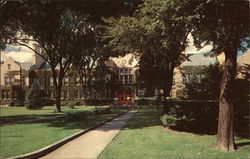 State University Teachers College - Hawkins Hall Postcard