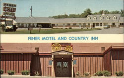 Feher Motel and Country Inn Postcard