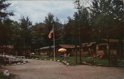 Seven Dwarfs Lodges and Motel Twin Mountain, NH Postcard Postcard Postcard