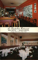 Le Chanteclair Restaurant Postcard